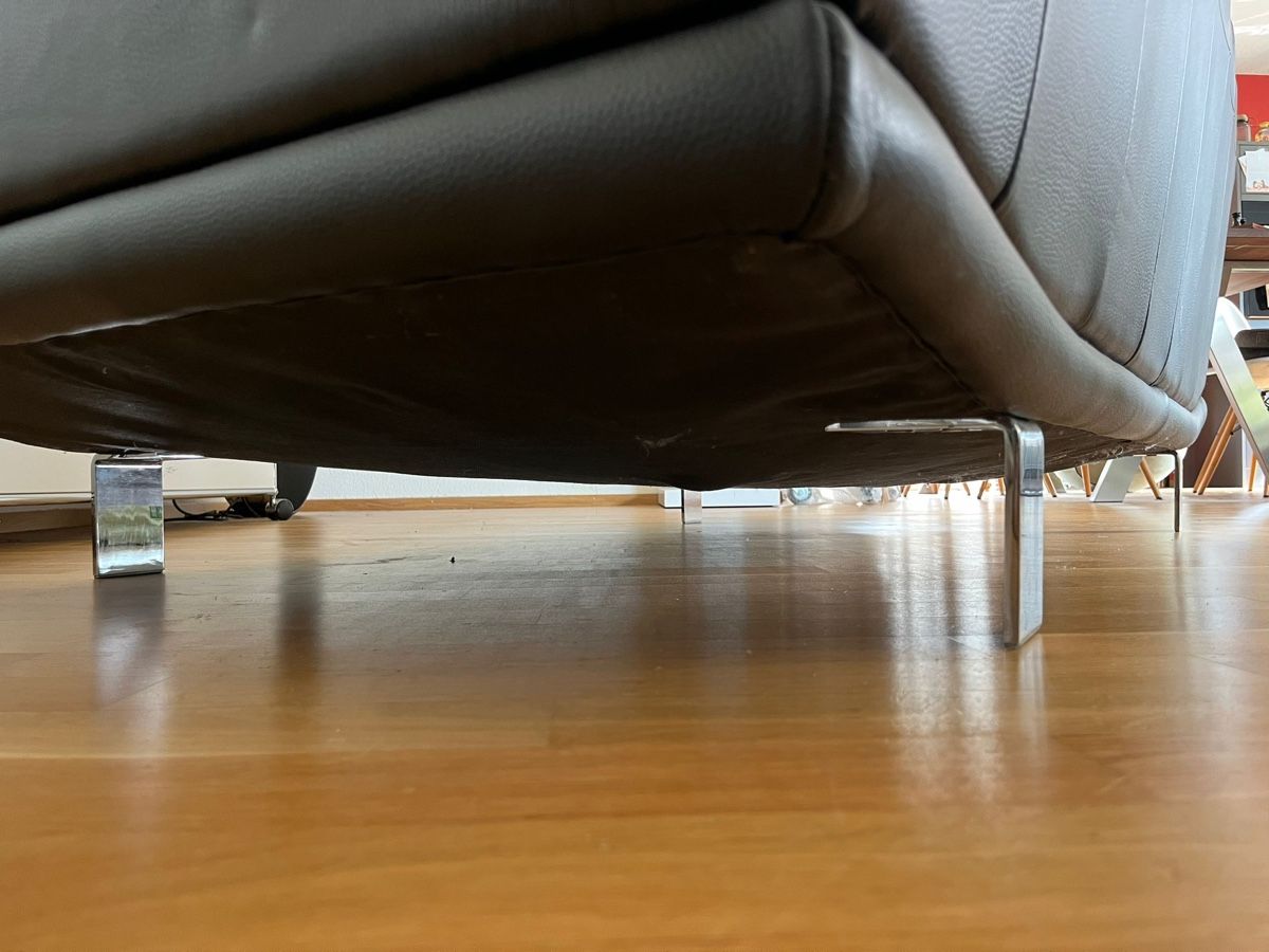Divani: Ledersofa schwarz – Usato da Zürich venduto da fab.gr 2