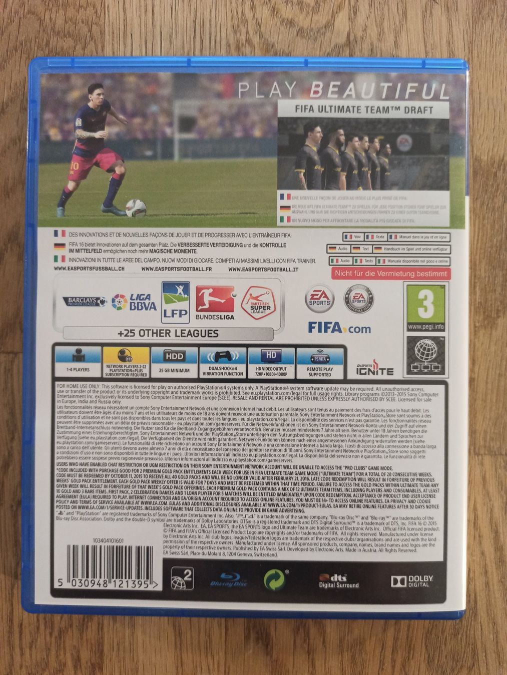 Spiele: FIFA 16 [Deluxe Edition] PS4 / PS5 – Gebraucht aus Oberweningen von mar_87mx 1