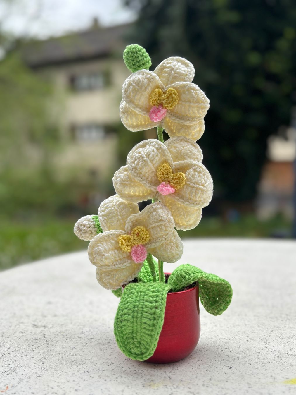 Tutte le decorazioni: Gestrickte Orchideen – Usato da Felben wellhausen venduto da Clau21 2