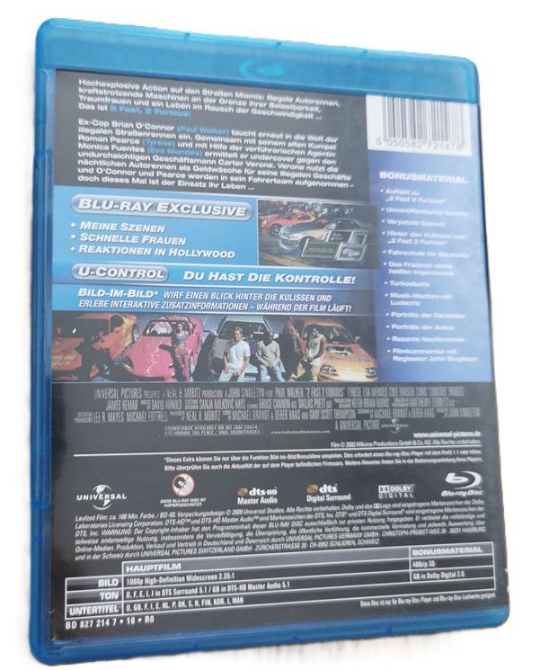 Tutti i DVDs: 2 Fast 2 Furious  (Blu-Ray) – Usato da Wilen b. Wollerau venduto da morethanmusic 1