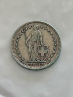 2 Franken 1937  Silber, Rar