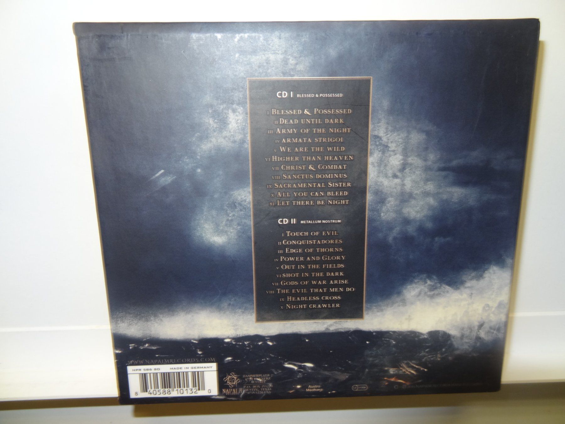 CD: Powerwolf, Blessed & Possessed Limited Mediabook – Usato da luzern venduto da musicandart 2