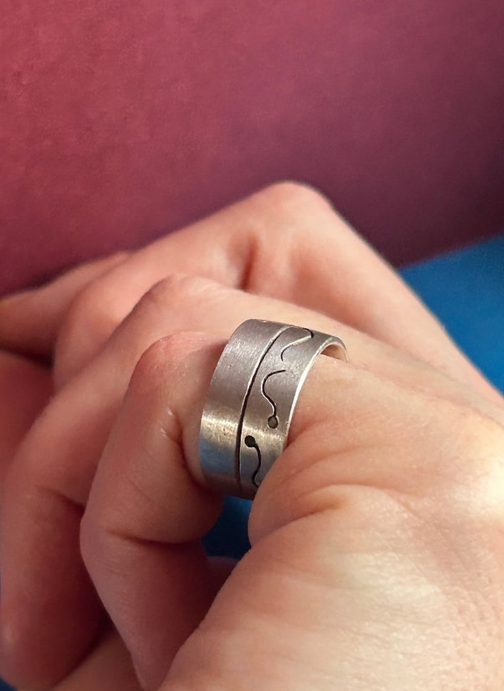 Anelli: Silberring Spermien (54) – Usato da Dittingen venduto da Bellevista 4
