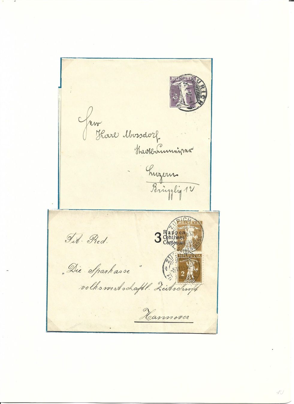 Tous les timbres: divers lettres – D'occasion à Delemont par toutdubon11 2