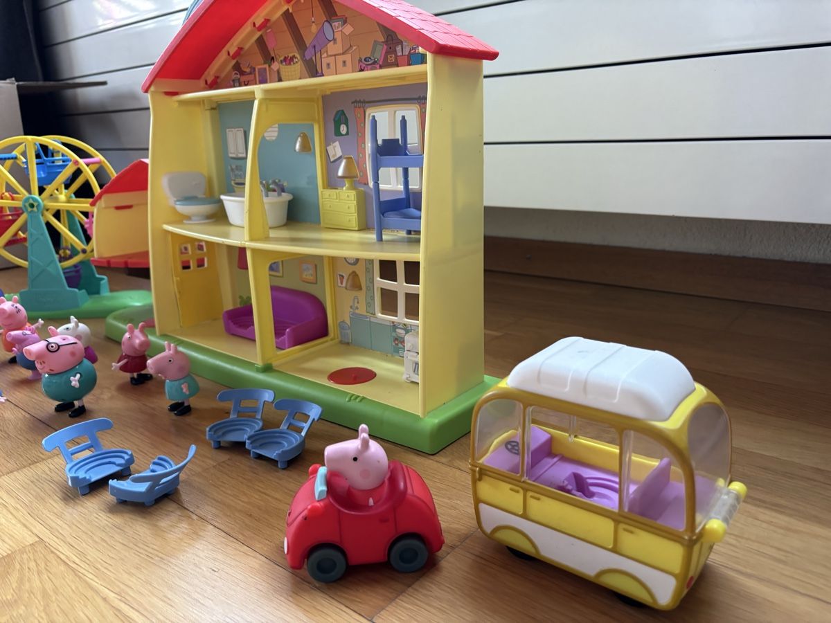 Giocattoli: Peppa Wutz Haus mit Riesenrad – Usato da Schwerzenbach venduto da herzankerkreuz 4