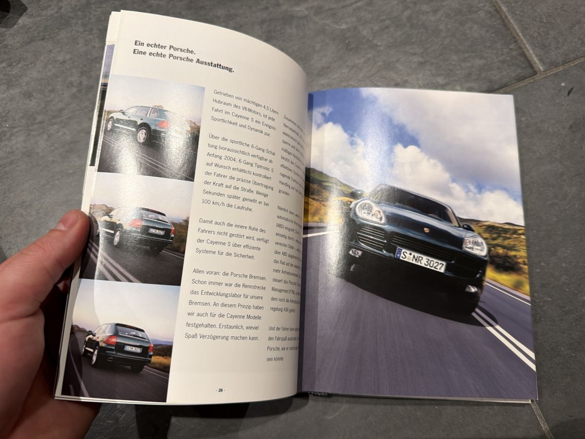 Libri: Broschüre: Cayenne 3. Porsche – Usato da Wolfwil venduto da Rolex1 3