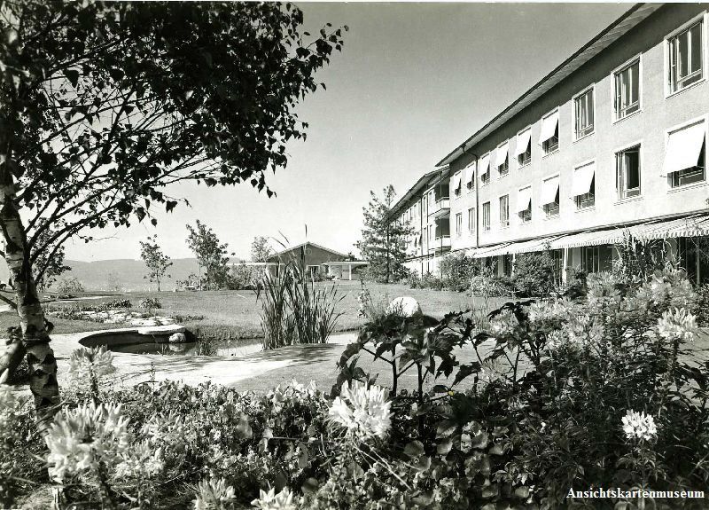 Ansichtskarten: Zürich - Stadtspital Waid + ca. 1955 – Gebraucht aus Emmenbrücke von teestube