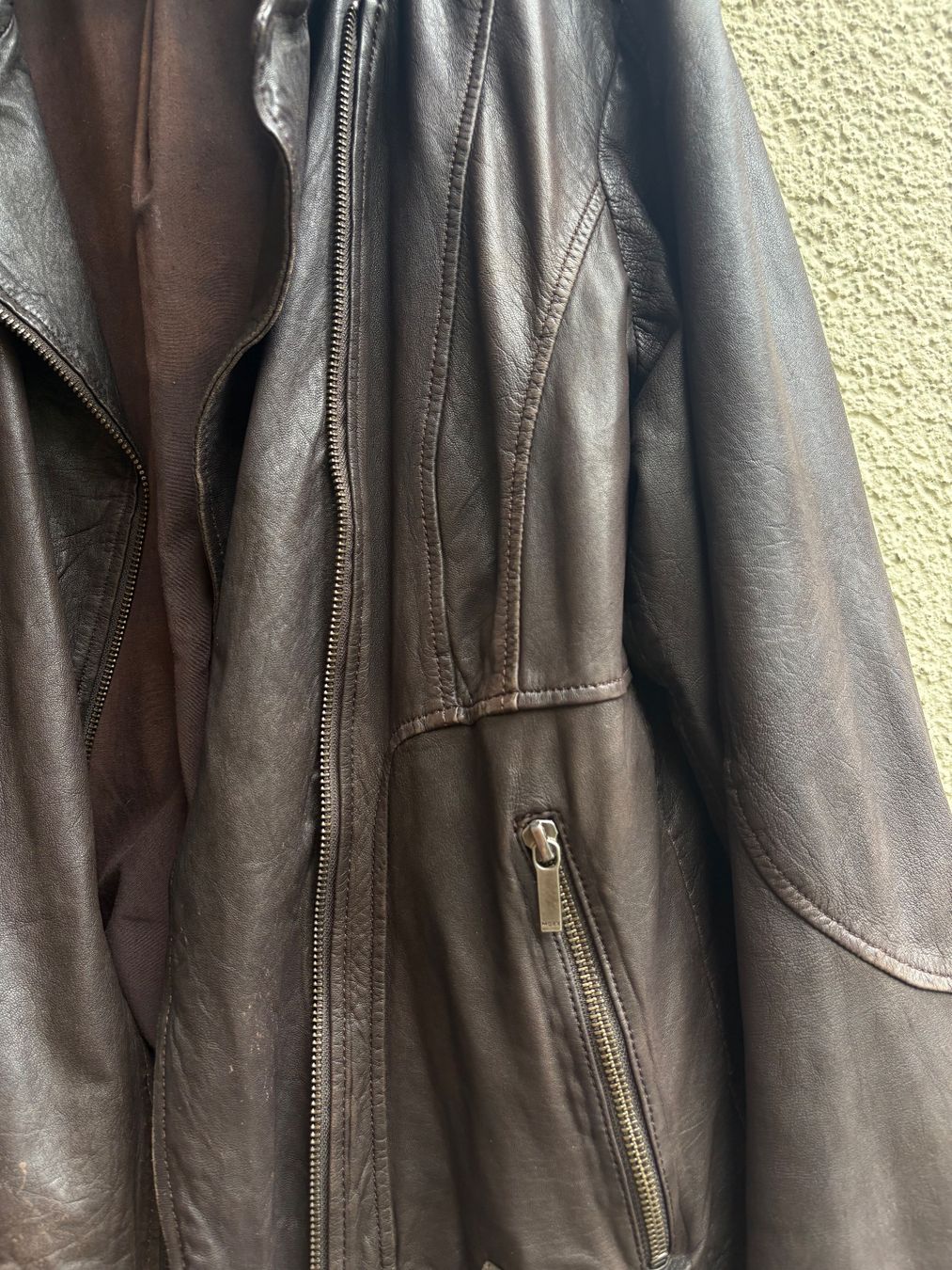 Mexx Jacken: Leather Jacket Mexx - Lederjacke in Dunkelbraun – Gebraucht aus Zürich von Nast_a 6