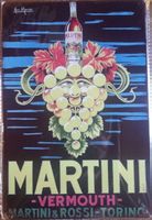 NEU/OVP: Martini Alkohol Blechschild für Bar Cafe Restaurant
