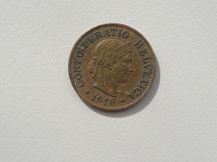 Toutes les monnaies: 5 rappen 1918 Messing – D'occasion à St. Gallen par aha_2prr 3