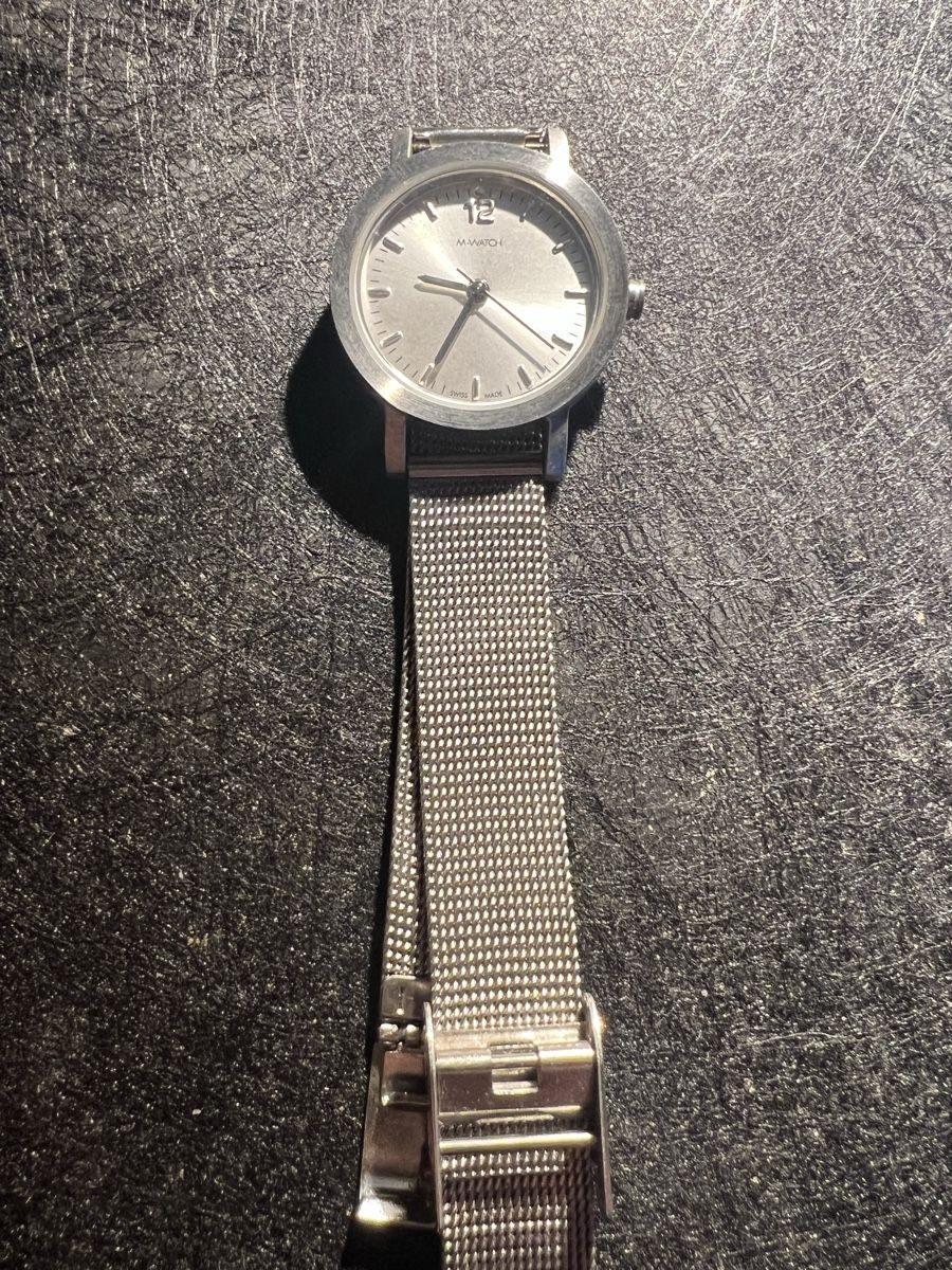 Mondaine Orologi: Mondaine M-Watch Uhr – Usato da Laufen venduto da groove60 6
