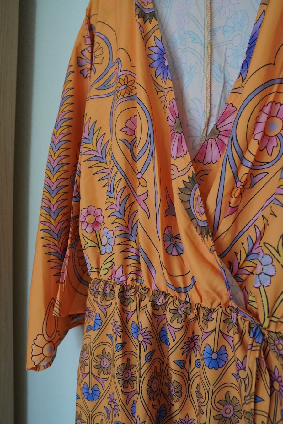 Vestiti: Robe kimono orange/jaune motifs fleuris – Nuovo (secondo la descrizione) da Onex venduto da Magou_31 1