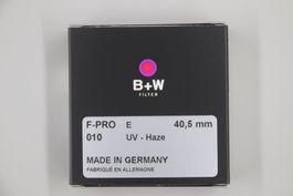 B+W 40.5mm UV Filter / F-PRO