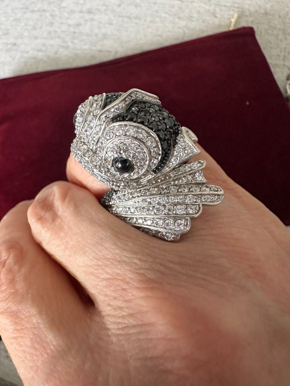 Ringe: Ultima Edizione Wunderschöner, schwerer Ring 925er Silber – Gebraucht aus Genève von Mycollection 1
