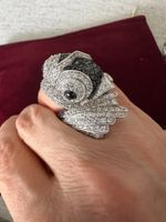 Ultima Edizione Wunderschöner, schwerer Ring 925er Silber