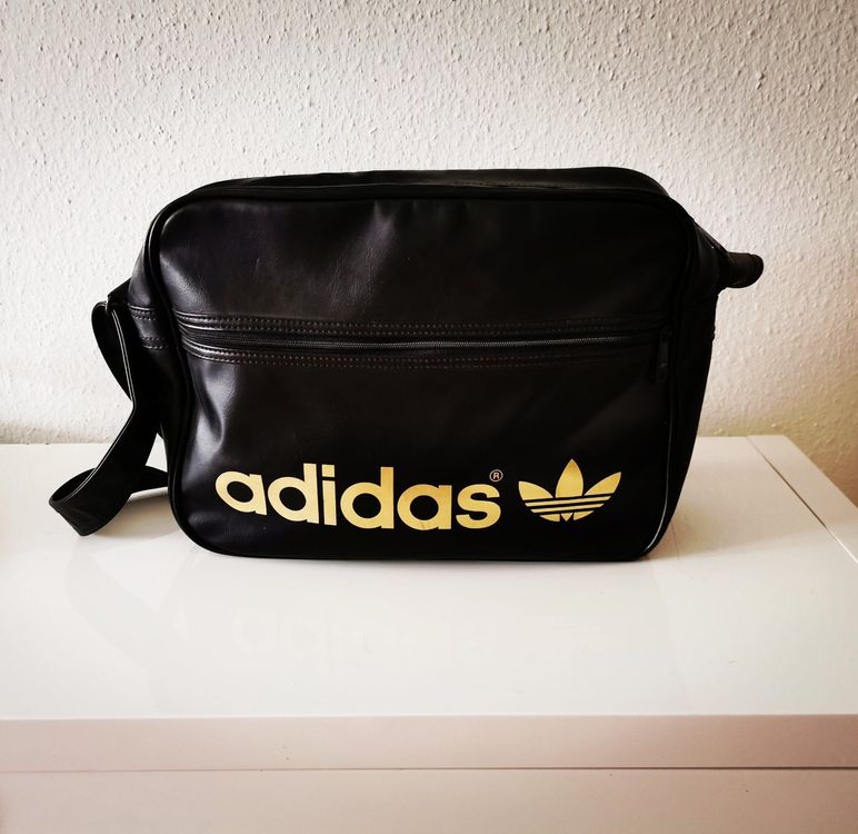 Adidas umhängetasche cheap schwarz gold