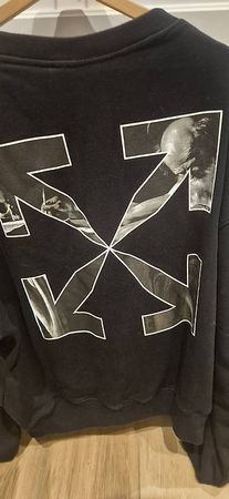 Off White Caravaggio Arrow Print Sweater