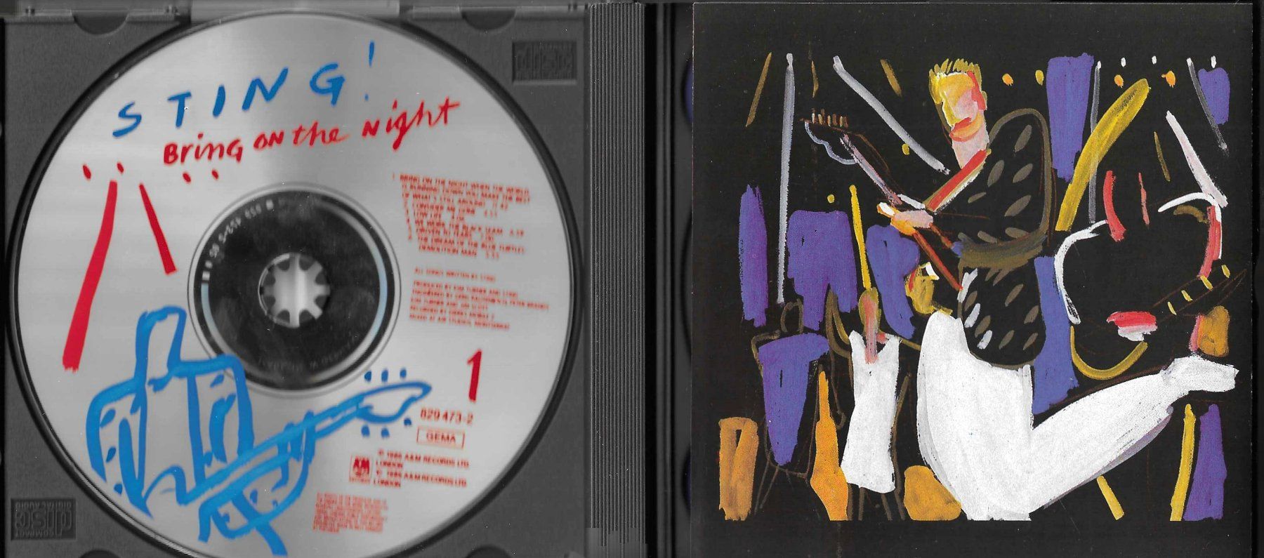 CD: Sting Box With 2 CD's -    Bring On the Night – Usato da Savagnier venduto da Ne2065 2