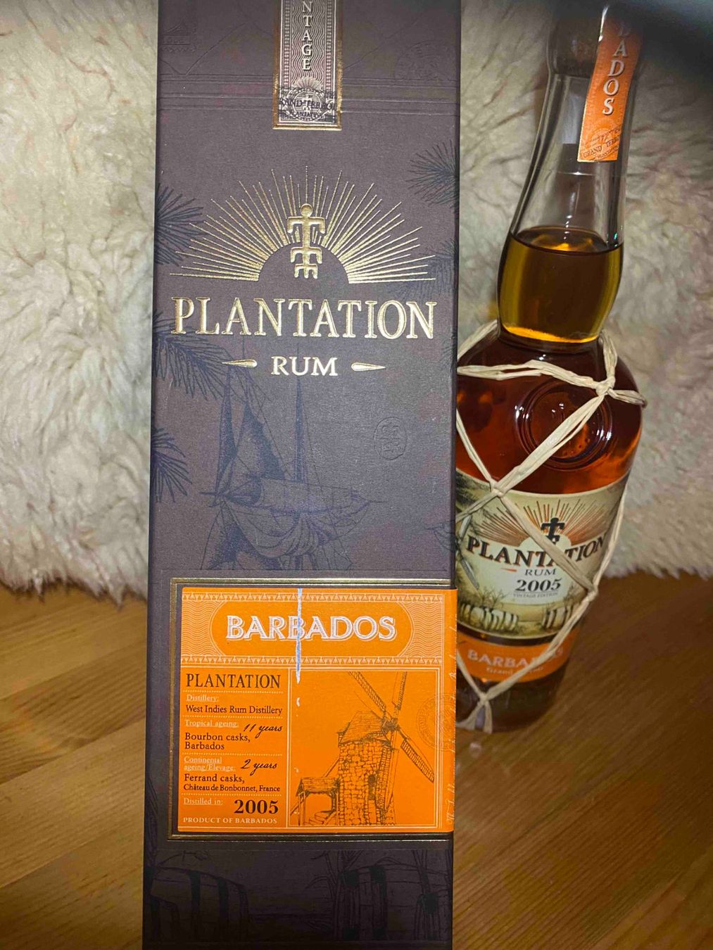 Bevande alcoliche: Plantation Rum Barbade 2005, Édition Limitée, bouteille – Nuovo e nell'imballaggio originale da Cornaux NE venduto da THX01 6