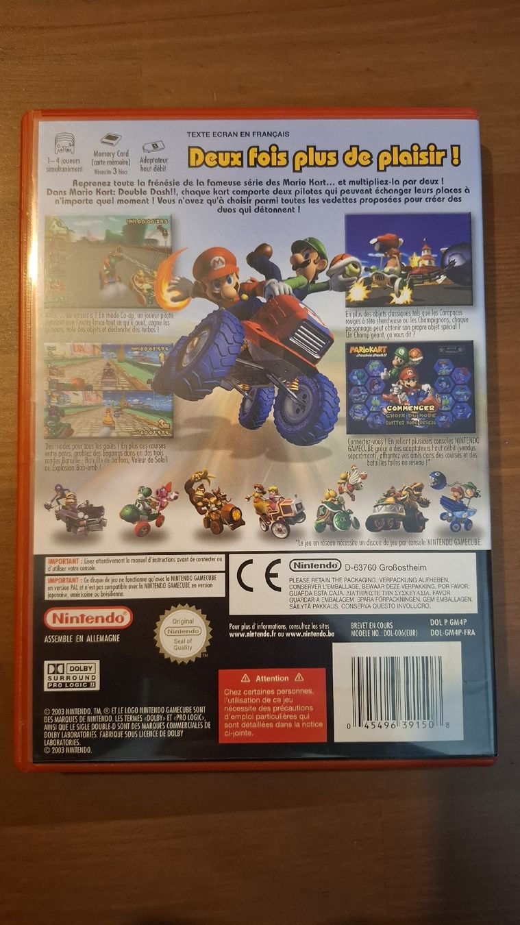 Giochi: Mario Kart: Double Dash!! - Nintendo GameCube - Complet – Nuovo (secondo la descrizione) da Fiaugères venduto da Fiaugeres1609 1