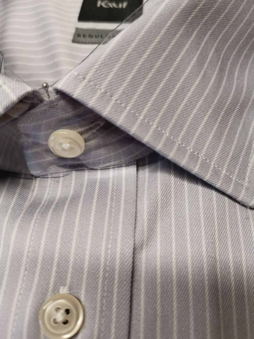 Camicie: Herrenhemd KAUF hellgrau – Nuovo e nell'imballaggio originale da Seuzach venduto da NaehdesignMirjam 2