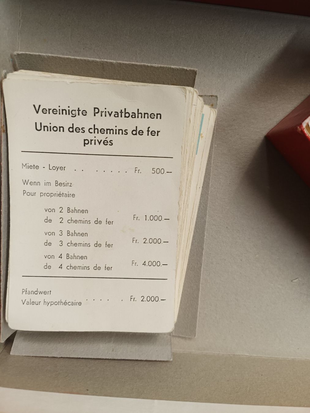 Giochi: Original Monopoly - Edition Carlit - Zürich – Usato da Pfäffikon ZH venduto da K-V-M 6