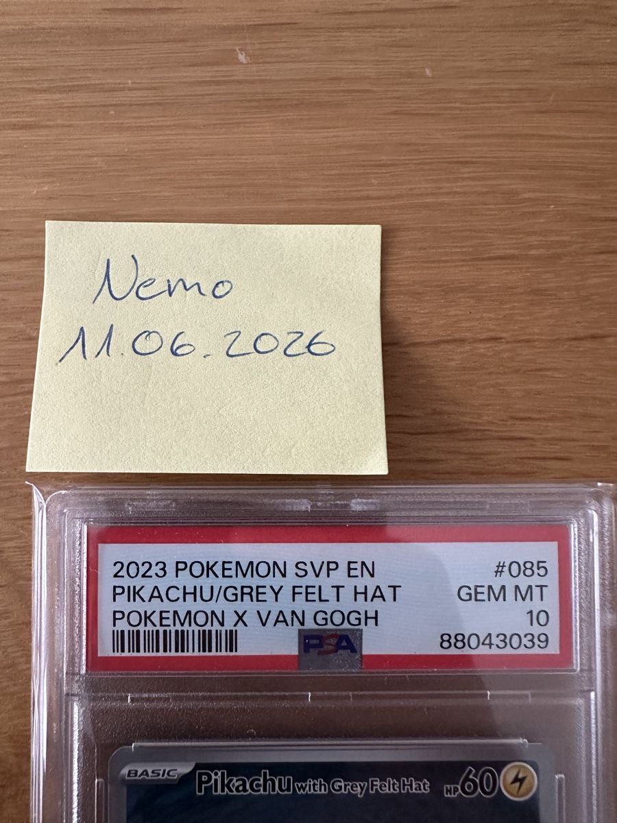 Pokémon Carte collezionabili: Pikachu with Grey Felt Hat PSA 10 – Usato da Schaffhausen venduto da Mr.NicolasLang 2