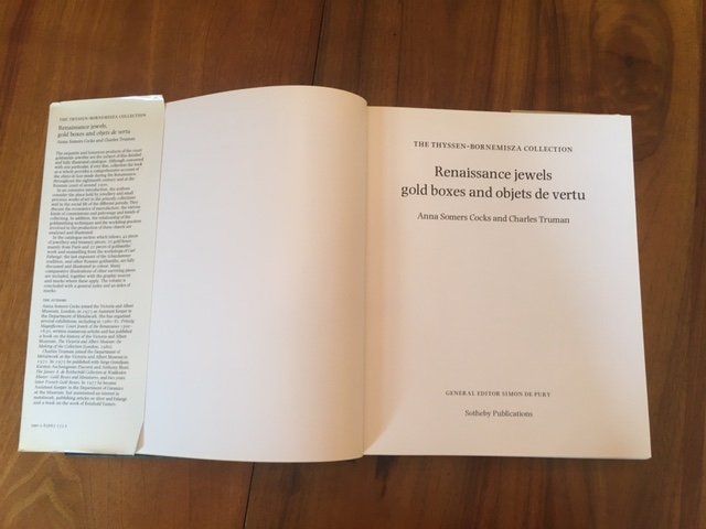 Libri: Renaissance jewels gold boxes and objets – Usato da Zürich venduto da maxxam36 1