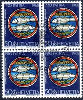 FISCHE 4ERBLOCK PRO PATRIA 1968 AUSGABETAG - Y137