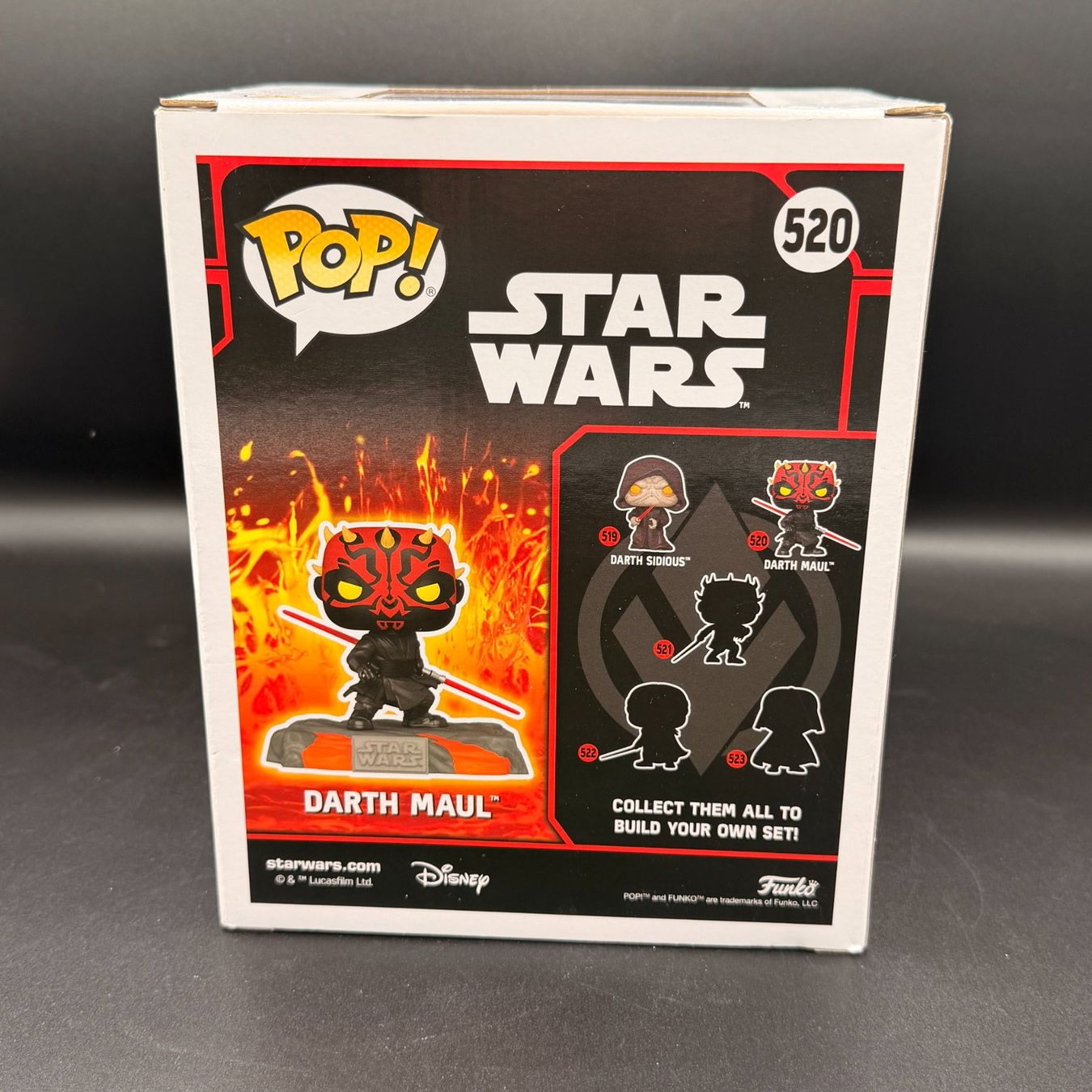 Funko Statuette: Funko Pop! Star Wars Darth Maul 520 GITD Exclusive – Usato da Düdingen venduto da Nerdworld 3
