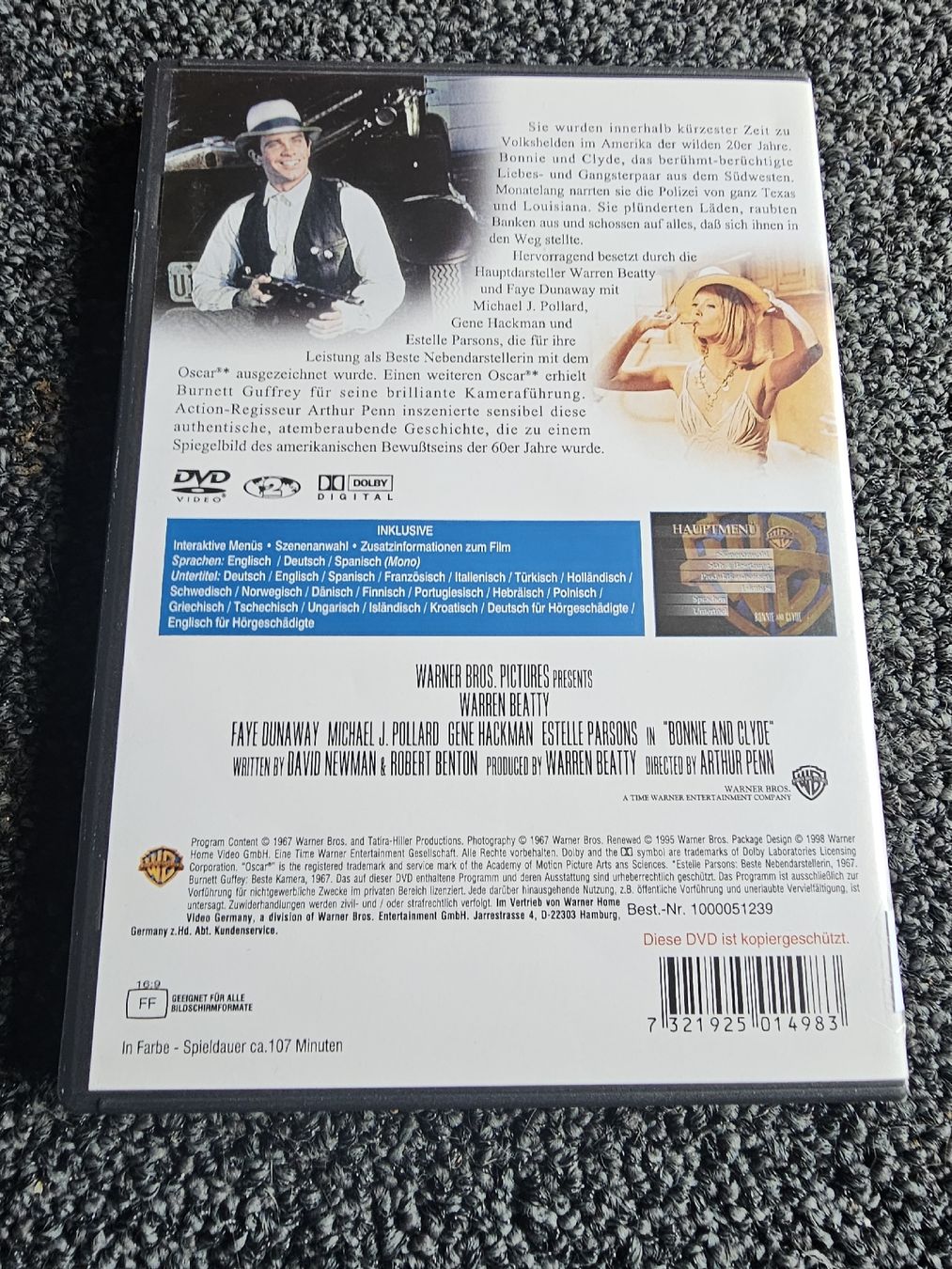 Tutti i DVDs: Biete Bonnie und Clyde (20722) – Usato da Ruswil venduto da jan_bxl5 1