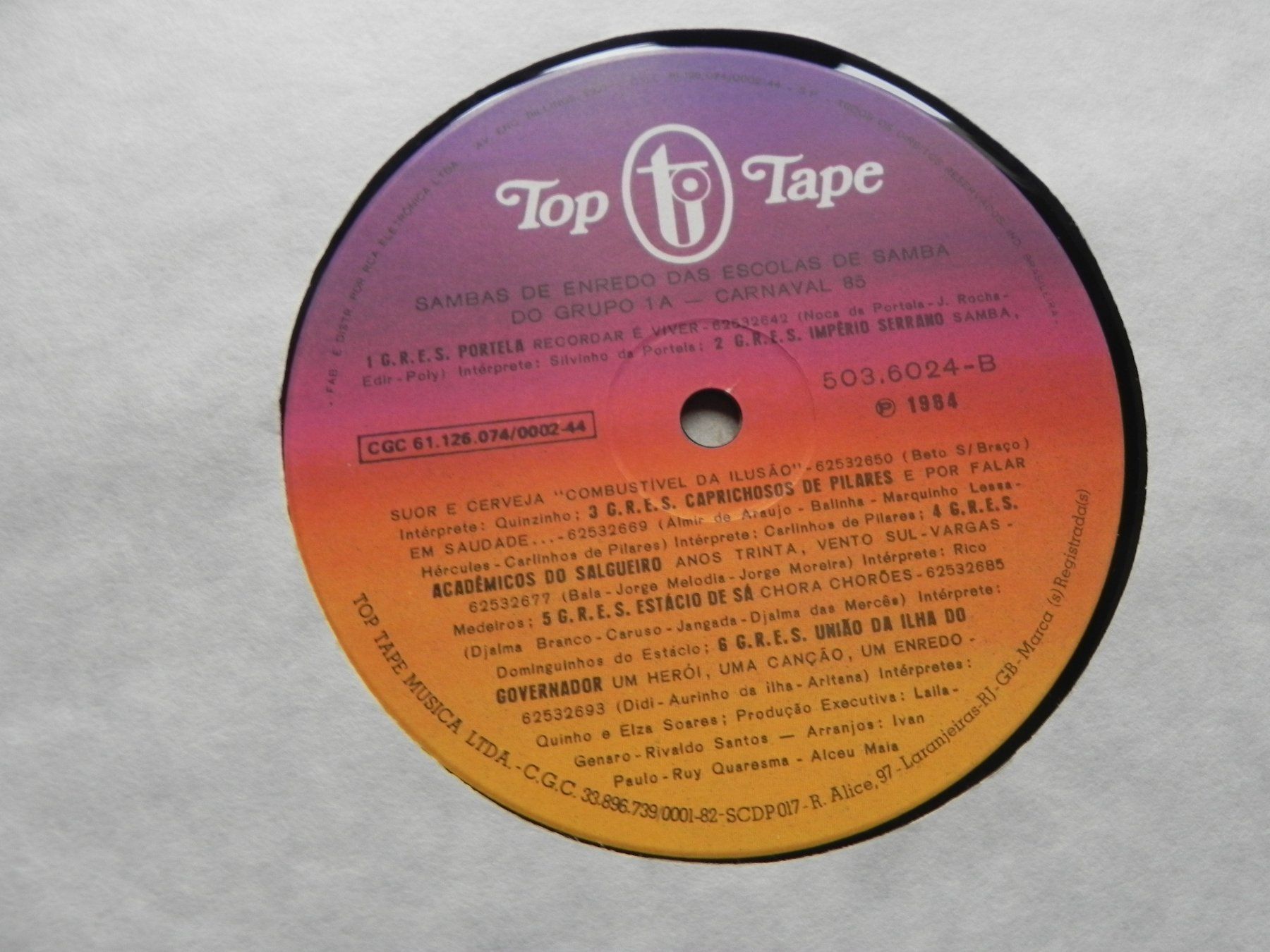 Vinyles: LP Brasilien Samba de Enredo Carnaval 1985 – D'occasion à Siebnen par krimsie 6