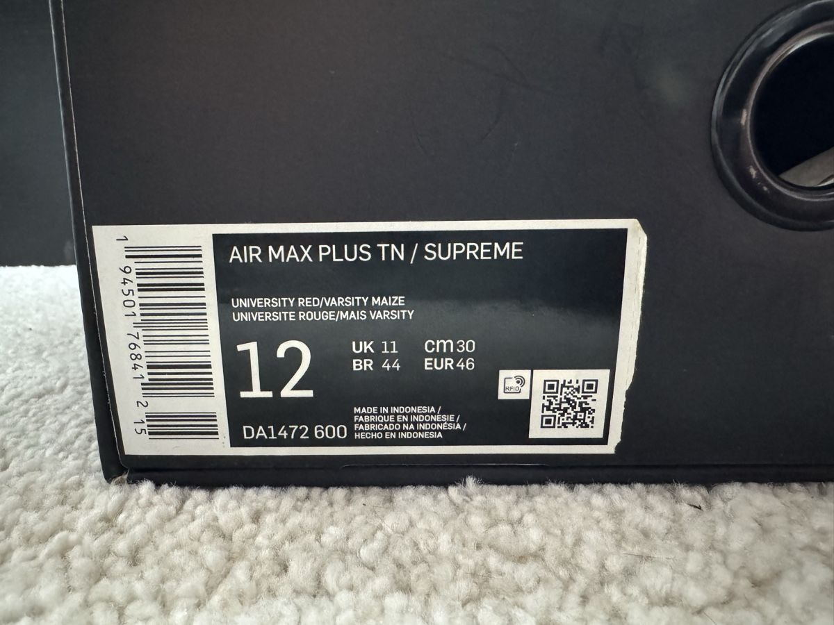 Supreme Herrenschuhe: Nike Air Max Tn x Supreme – Gebraucht aus Zürich von jon_8vgb 5