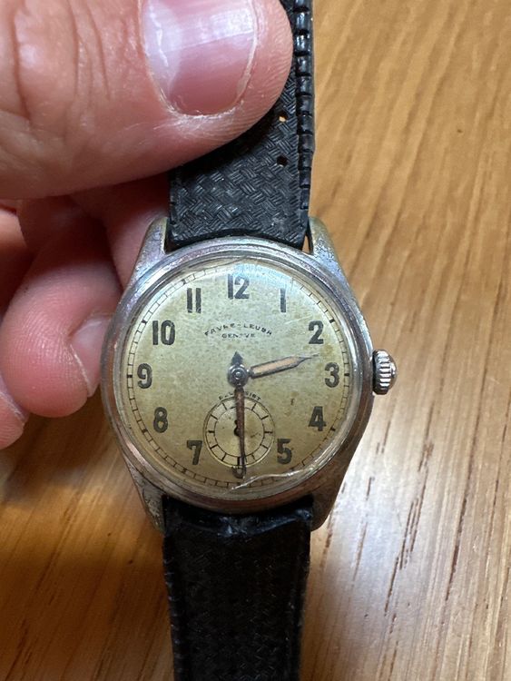 Montre Bracelet Homme Chilex Genève - Vintage, Manque Le Remontoir (pour Pièces/restauration)