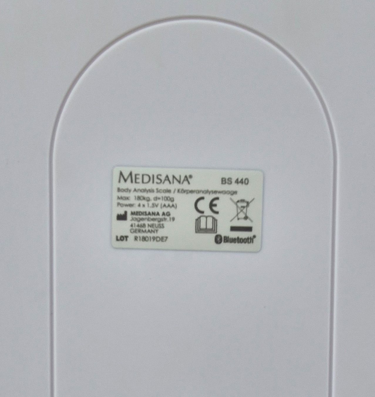 Medisana Personenwaagen: Medisana BS 440 connect - Body composition scale – Gebraucht aus Buchs AG von yon.berry 2