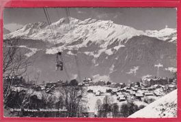 WENGEN, MÄNNLICHEN-BAHN, 17.1.1958