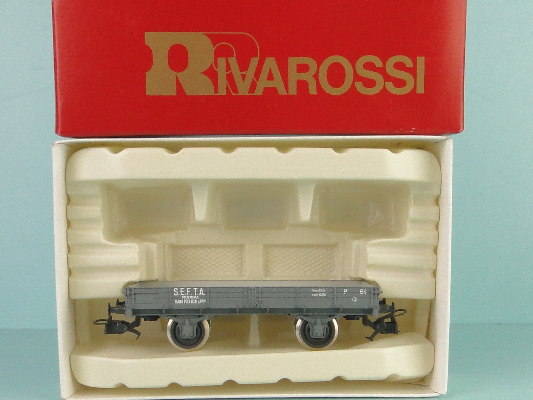 Rivarossi Modellini di ferrovie: Rivarossi 2085 Carro SEFTA NEU – Usato da Bülach venduto da cann11 1