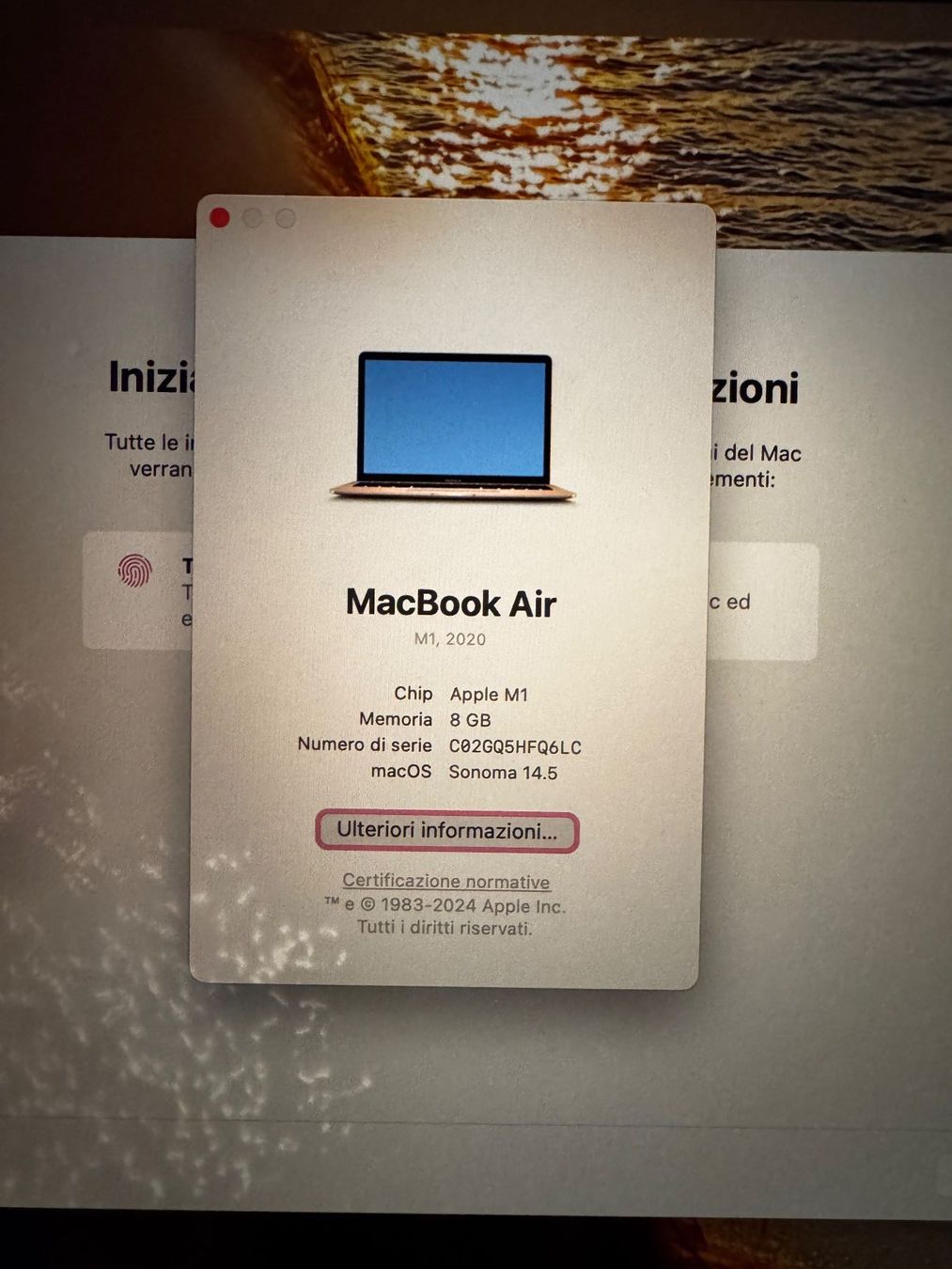 Apple Notebook: MacBook Air mit Apple M1 chip – Difettoso da Zürich venduto da paestum82 6