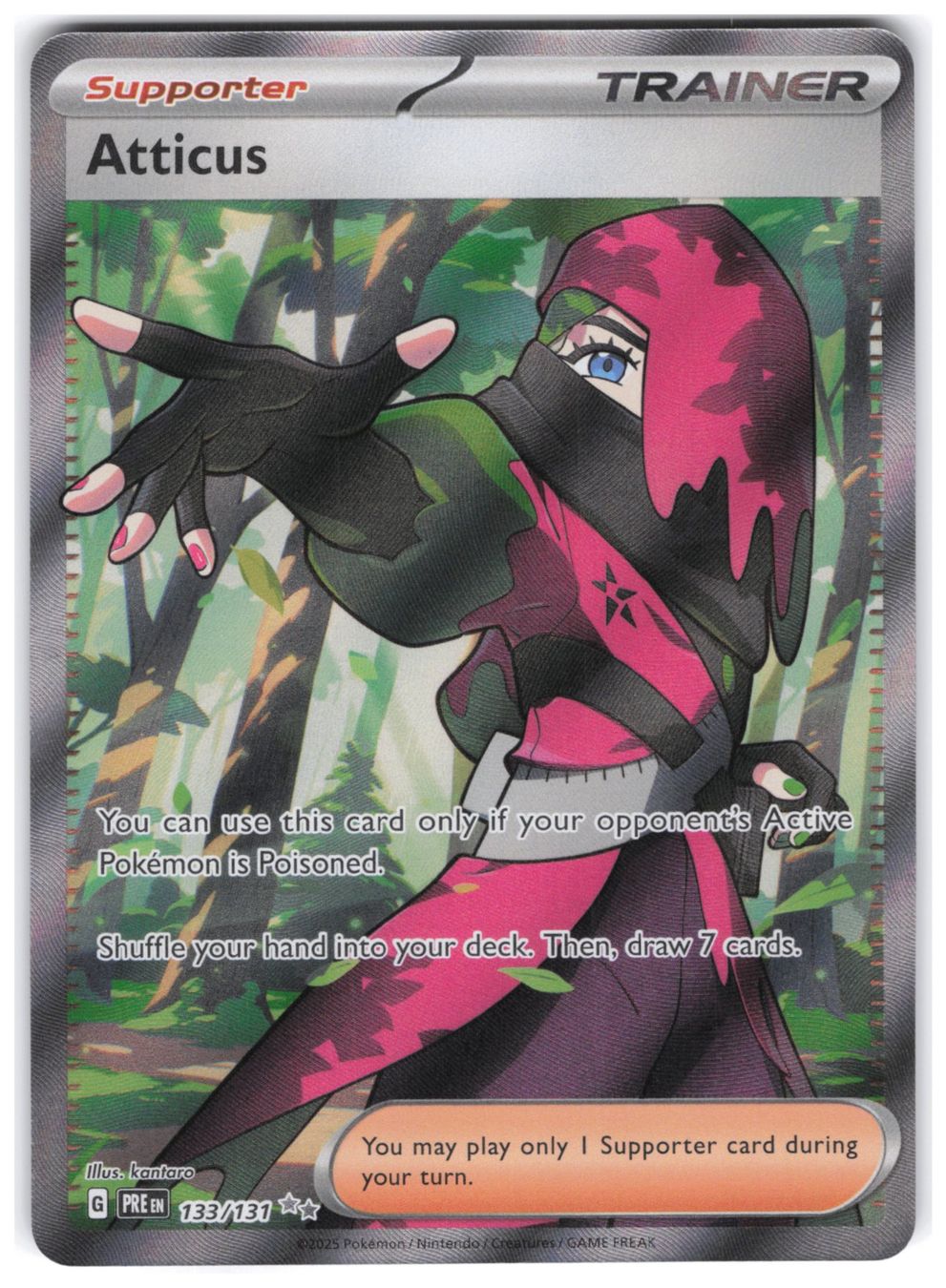 Pokémon Carte collezionabili: Atticus / Shugi / Prismatic Evolution / PRE 133 – Nuovo (secondo la descrizione) da Arni AG venduto da PokemonCardsStore