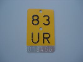 Mofanummer UR 83