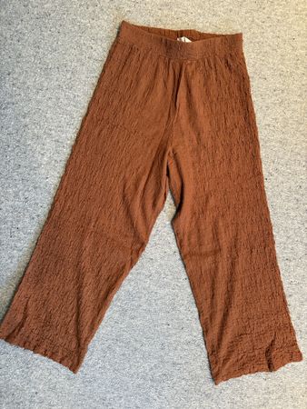 Leichte 3/4 Sommerhose Gr. M, von Mango in Braun