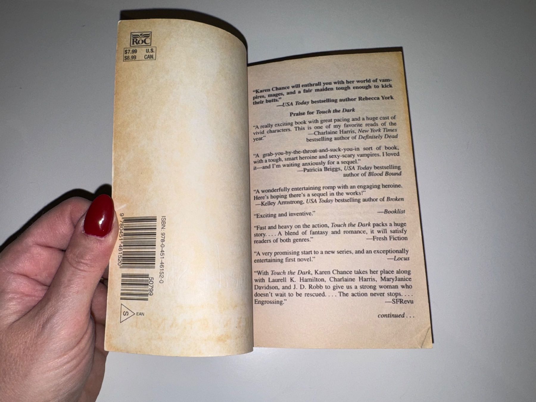 Libri: NOVEL: Karen Chance, Claimed by shadow – Usato da Grosswangen venduto da English_books 2