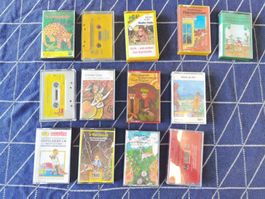 13 Kinder Hörspiel Kassetten Dialekt