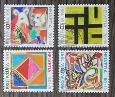 TR22 Timbre Suisse Oblitere 1991