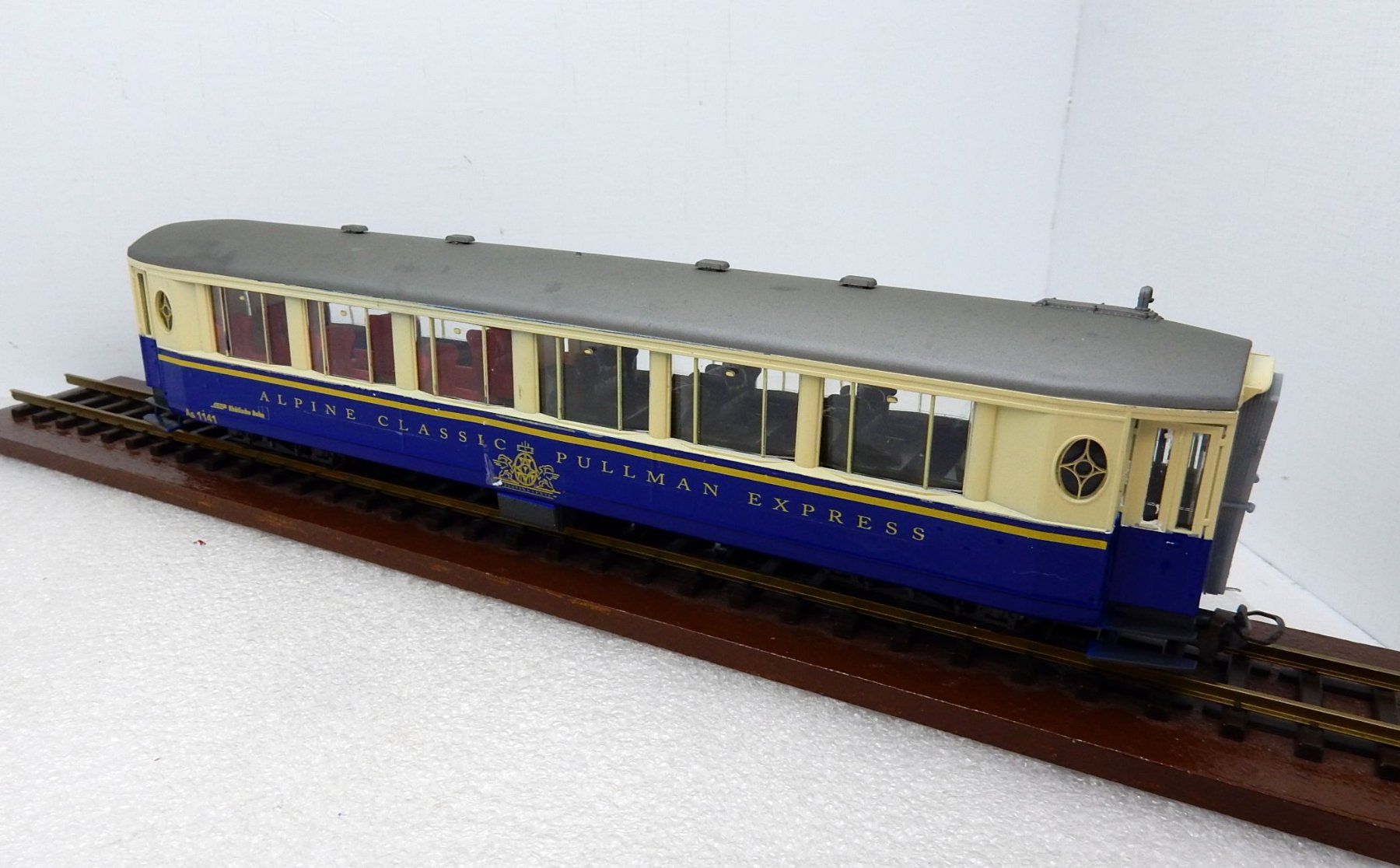 Bemo Modelleisenbahnen: Hom Bemo - RhB "Alpine Classic Pullmann"- Voit Salon  As1141 – Gebraucht aus Locarno von Gudrun2 3