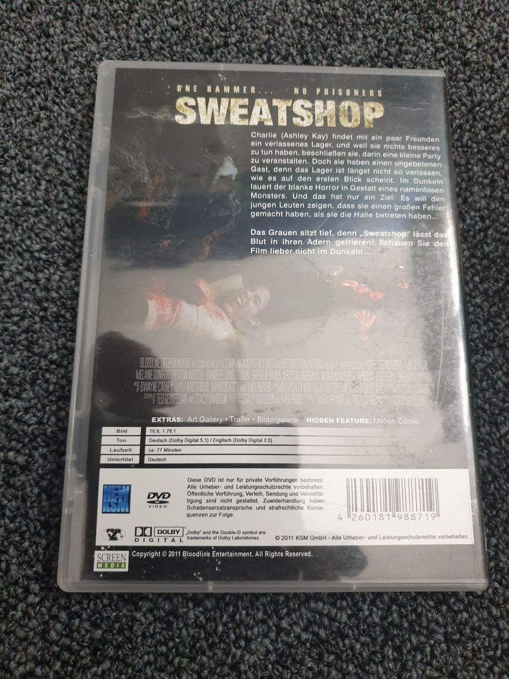 Tutti i DVDs: SWEATSHOP(4104) – Usato da Ruswil venduto da Ruck.Zuck. 1