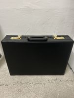 [VINTAGE]: Akten-/Diplomatenkoffer in schwarz
