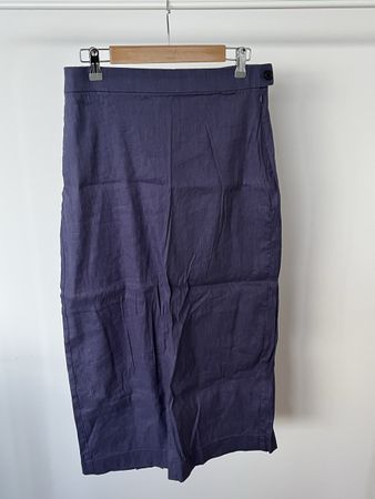 Jupe Muji bleue, taille 38, neuve jamais portée