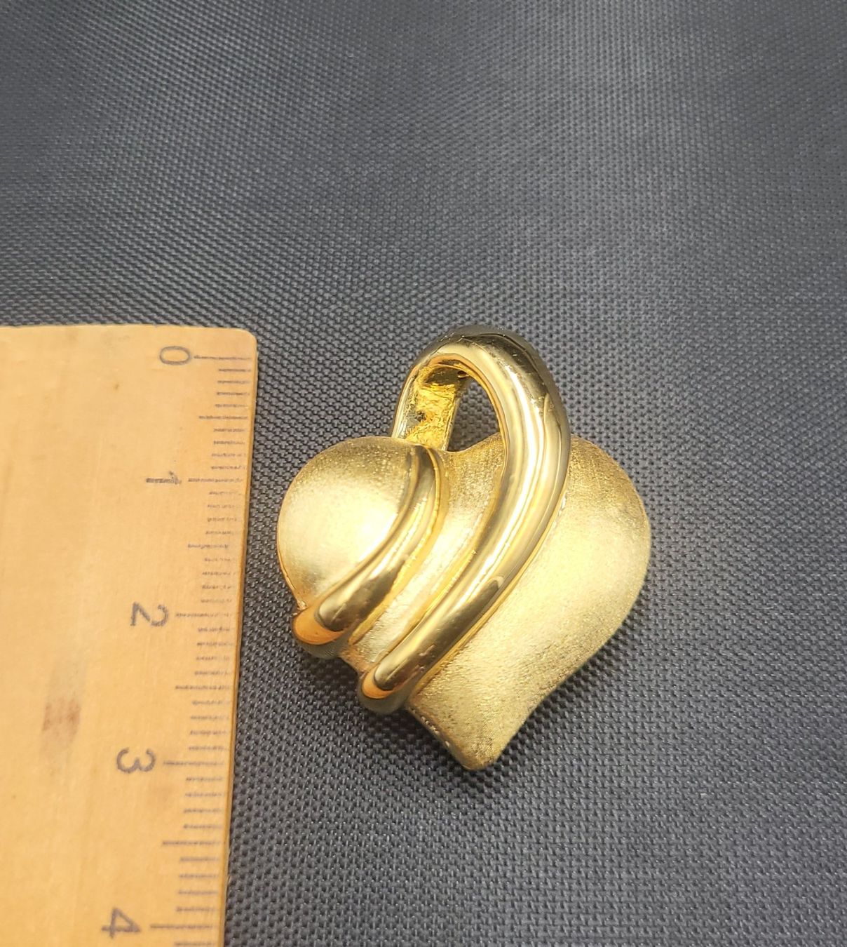 Ciondoli: Gold 585 Herz Anhänger – Usato da Wald ZH venduto da Dasilver 1