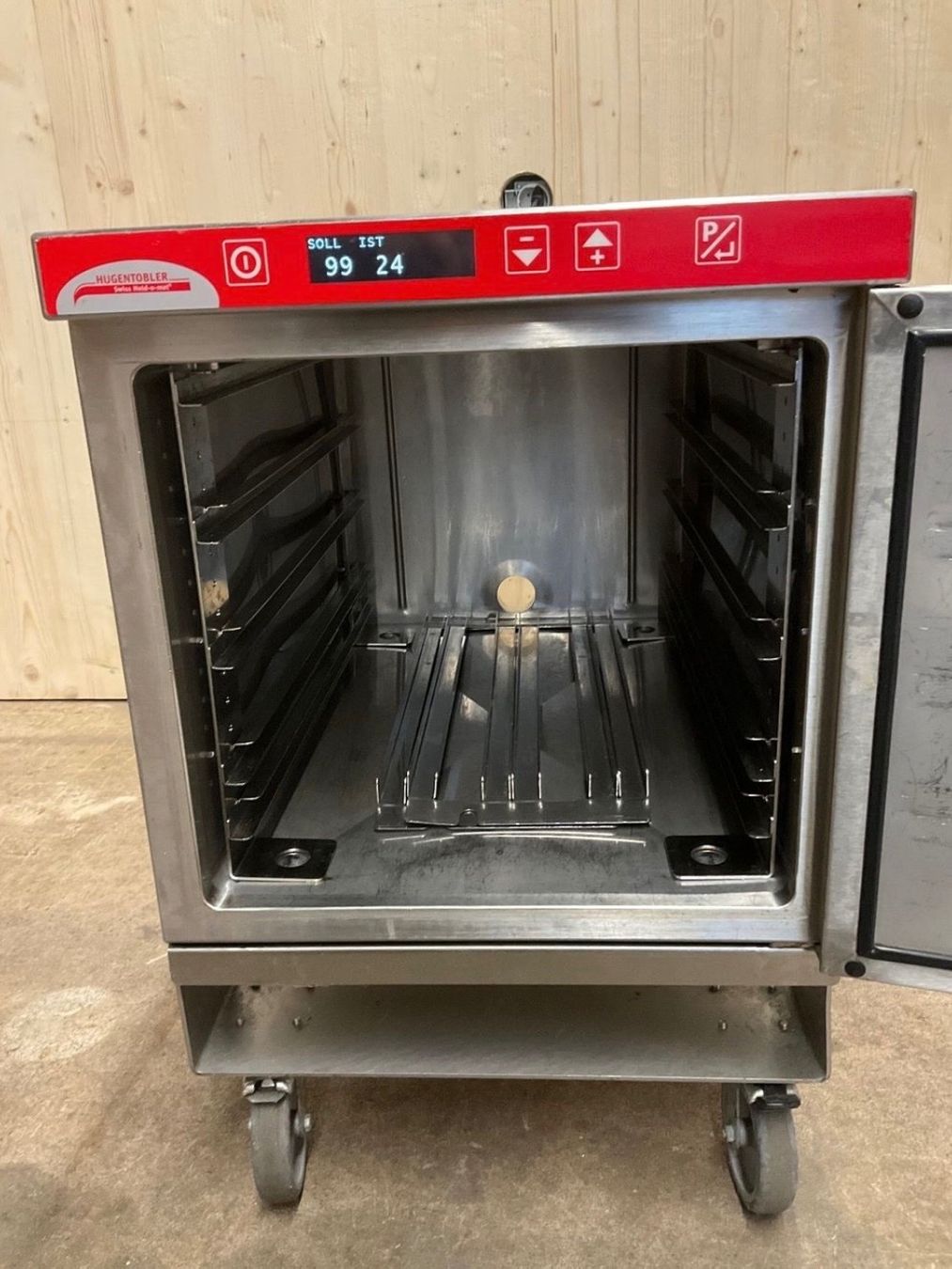 Hugentobler Elettrodomestici da cucina: Hugentobler Holdomat 411 mit Rollwagen – Usato da Maschwanden venduto da Charlotte90 1